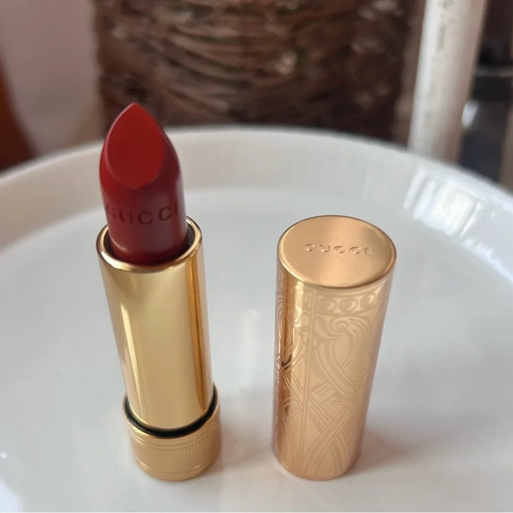 Gucci Rouge à Lèvres Satin Lipstick 505 Janet Rust NIB Rare